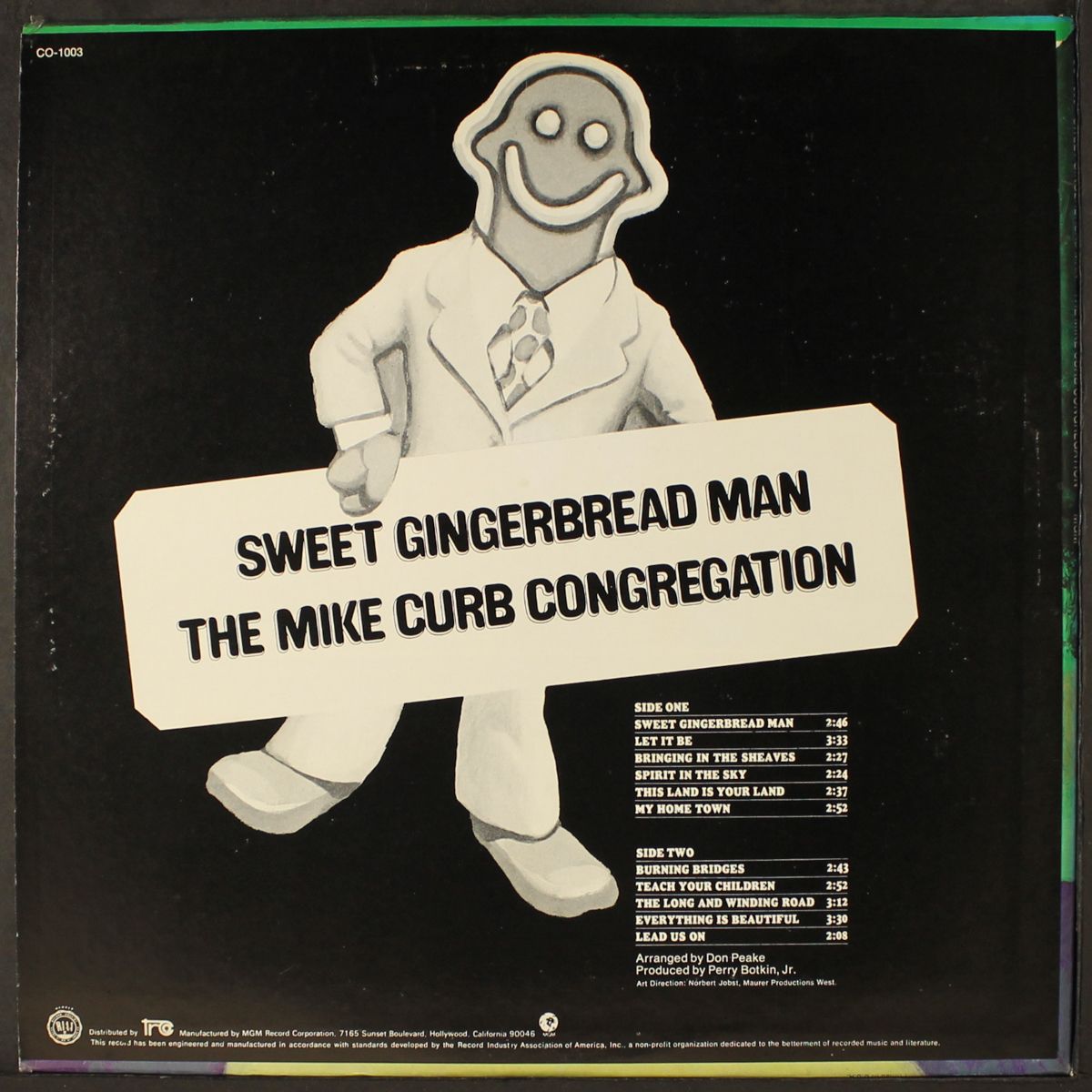 sweet gingerbread man by MIKE CURB CONGREGATION