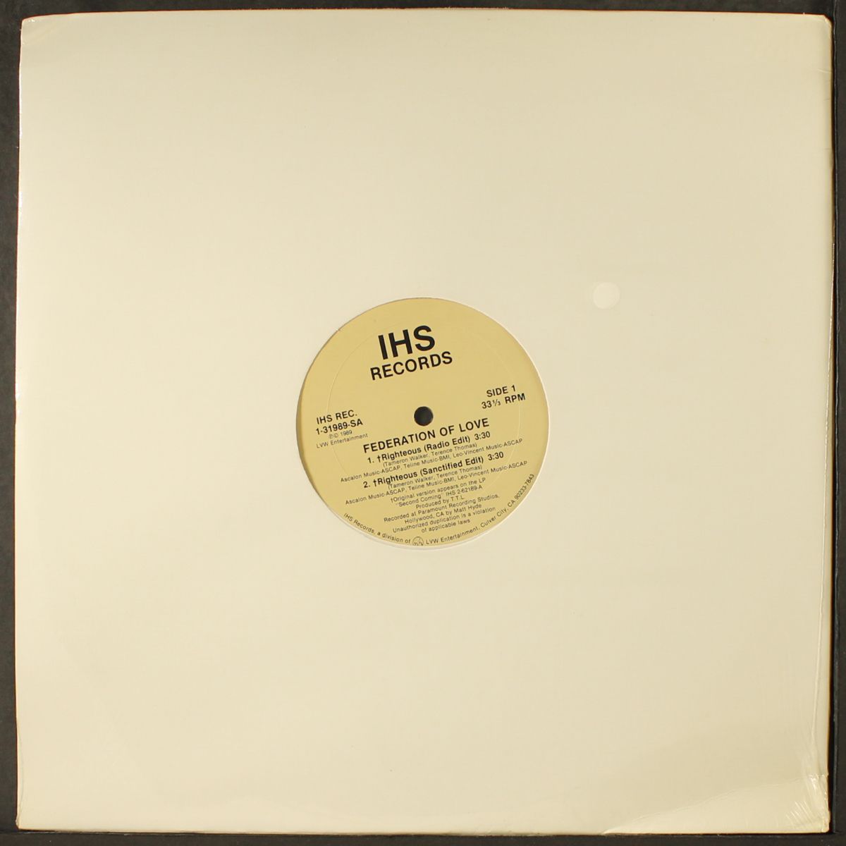 righteous by FEDERATION OF LOVE