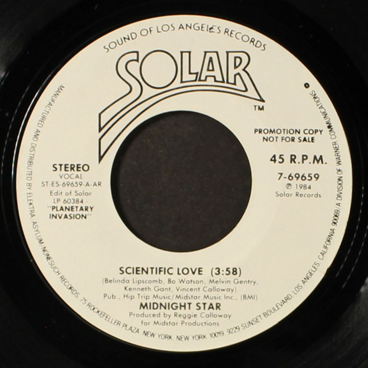 scientific love / same by MIDNIGHT STAR