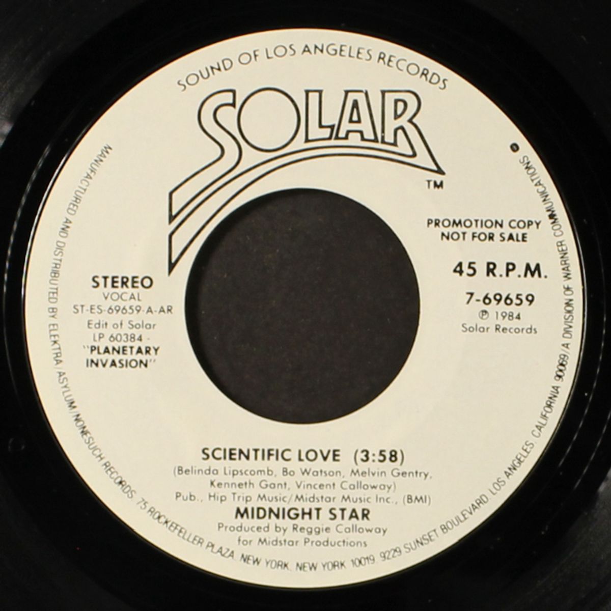 scientific love / same by MIDNIGHT STAR