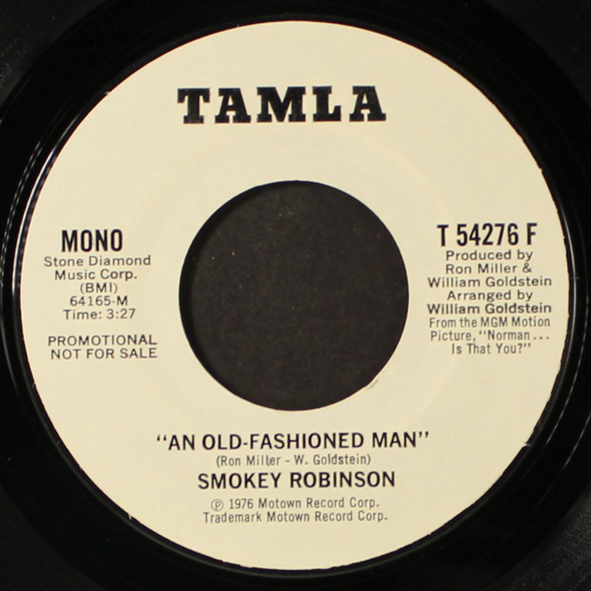 an old fashioned man / mono by SMOKEY ROBINSON
