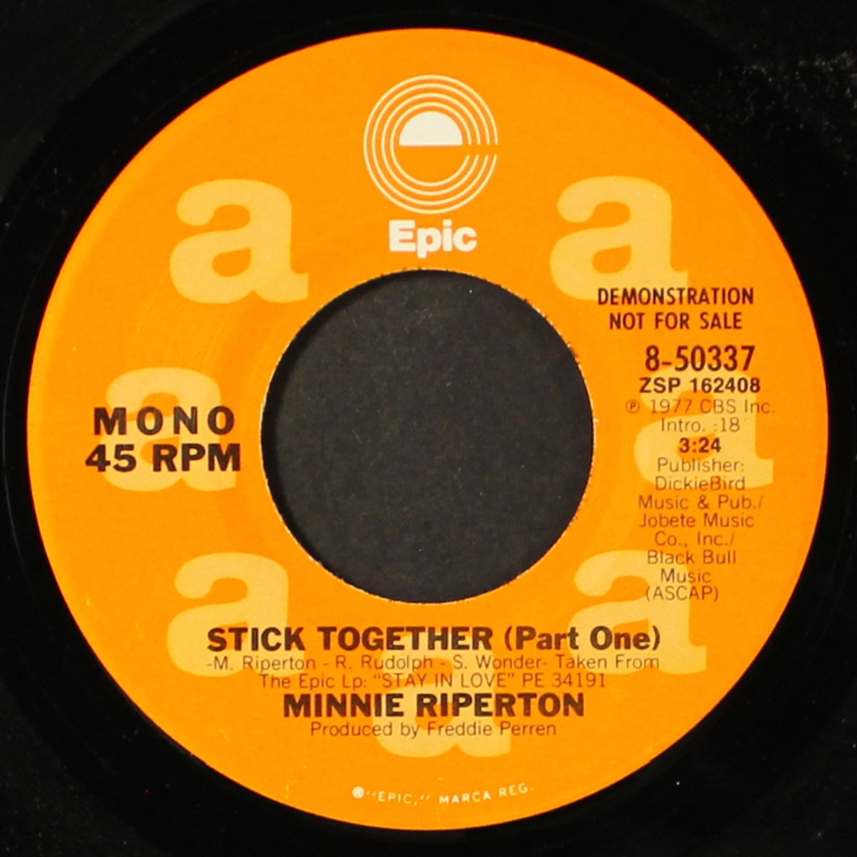 stick together / mono by MINNIE RIPERTON
