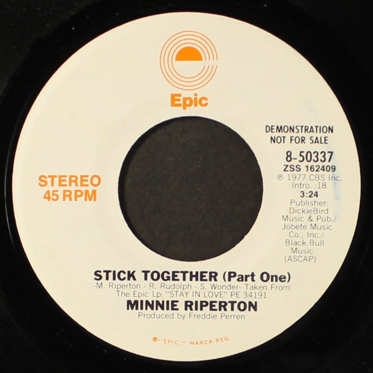 stick together / mono by MINNIE RIPERTON