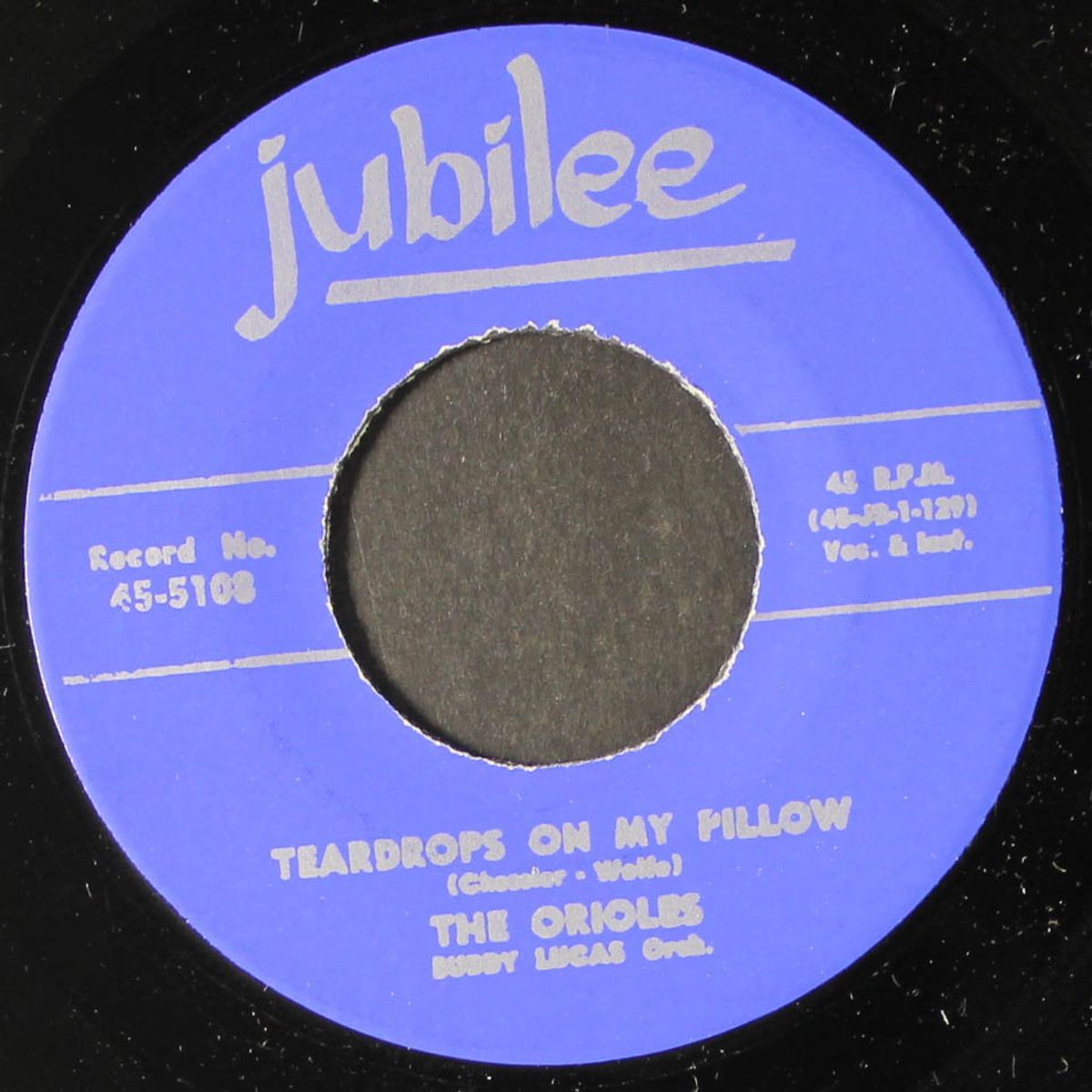 teardrops on my pillow / hold me, thrill me, kiss me by ORIOLES