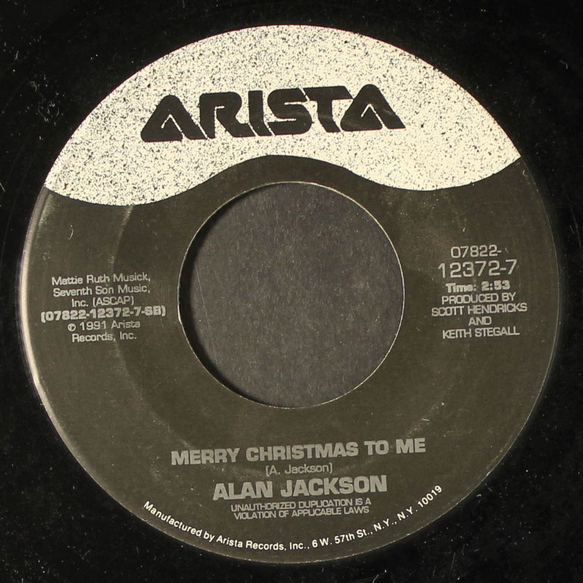 i only want you for christmas / merry christmas to me by ALAN JACKSON