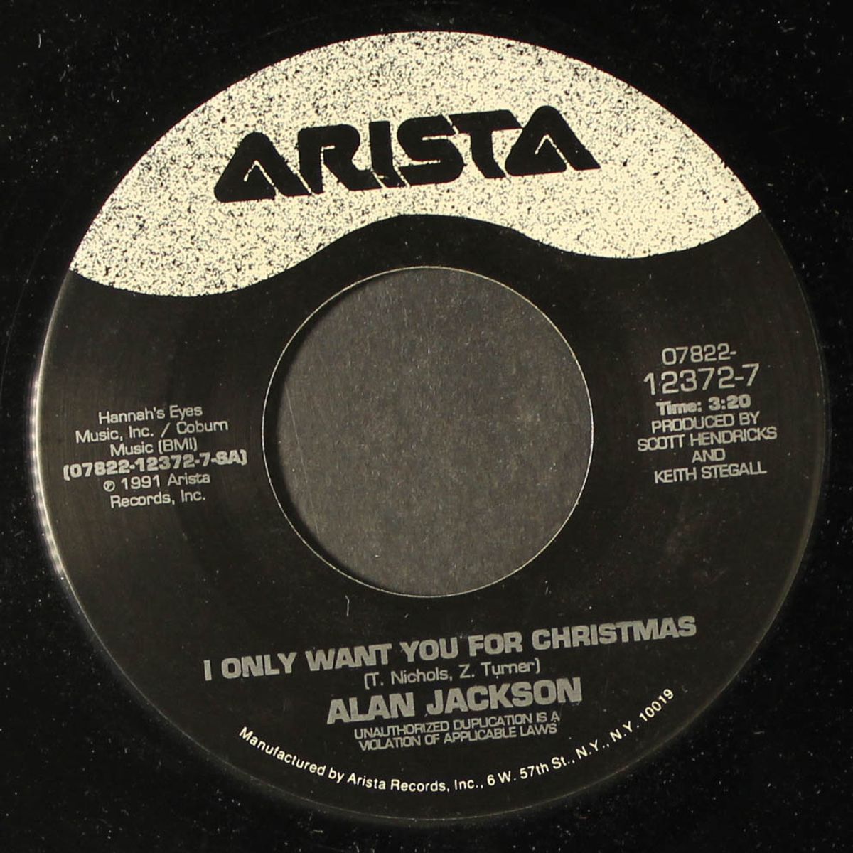 i only want you for christmas / merry christmas to me by ALAN JACKSON