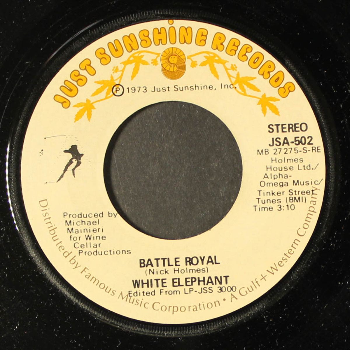 peace of mind / battle royal by WHITE ELEPHANT