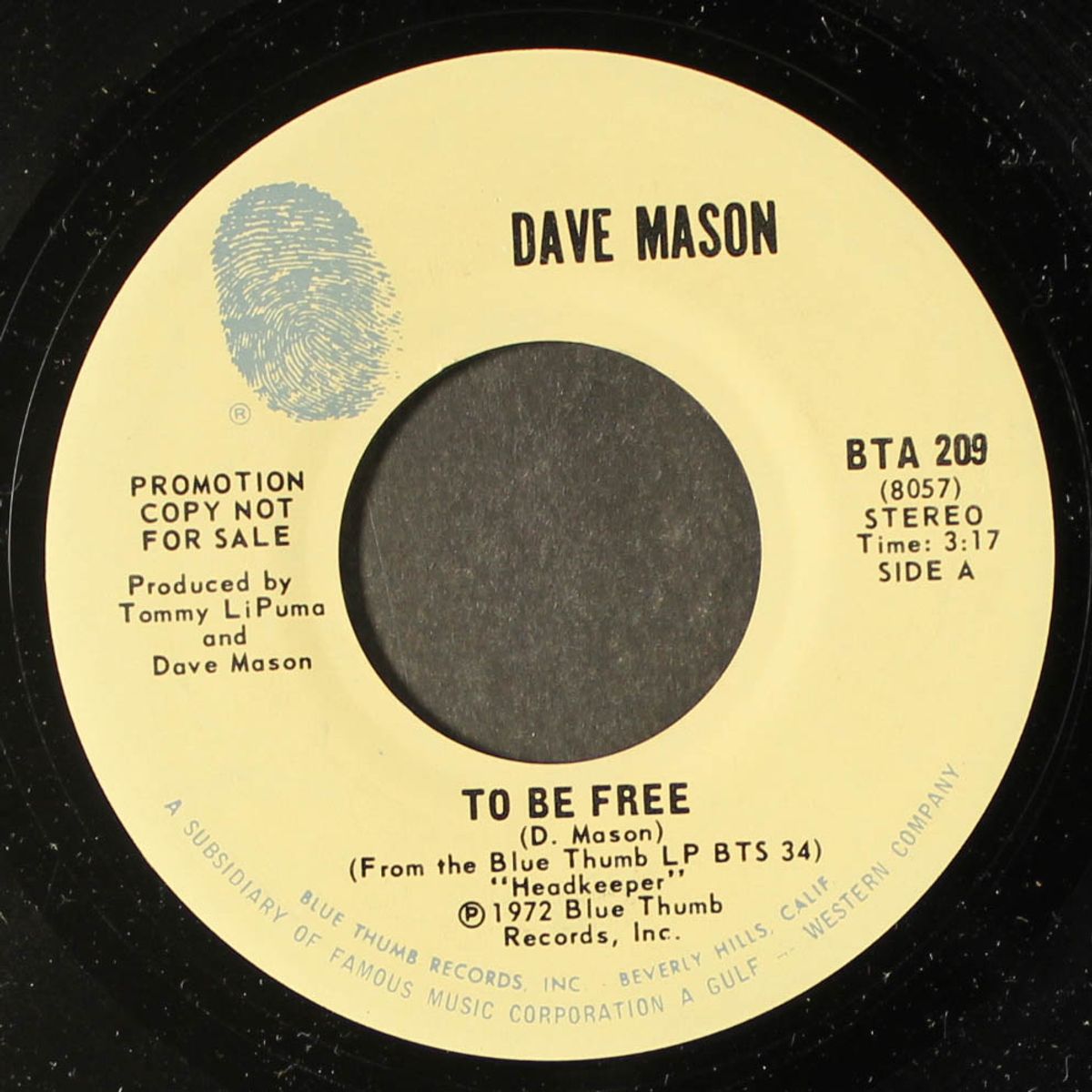 to be free / same by DAVE MASON