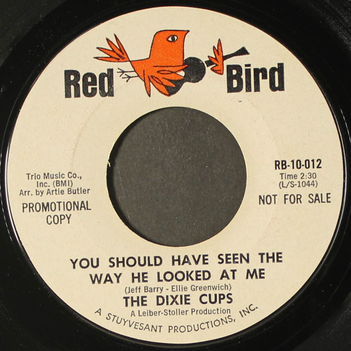 you should have seen the way he looked at me by DIXIE CUPS