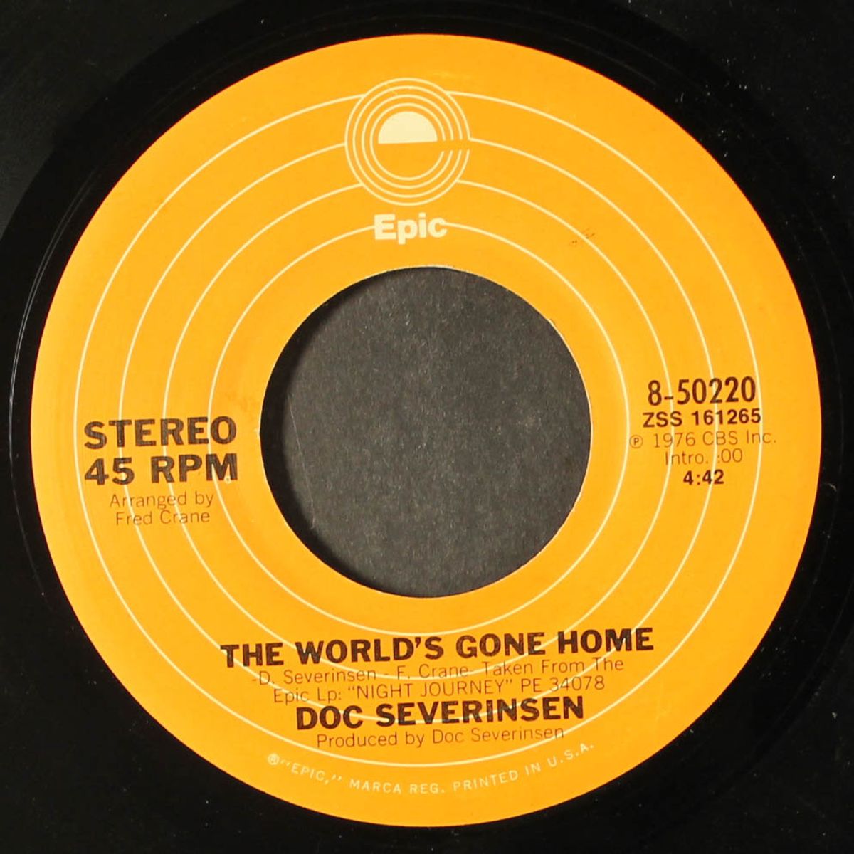 i wanna be with you / the world's gone home by DOC SEVERINSEN