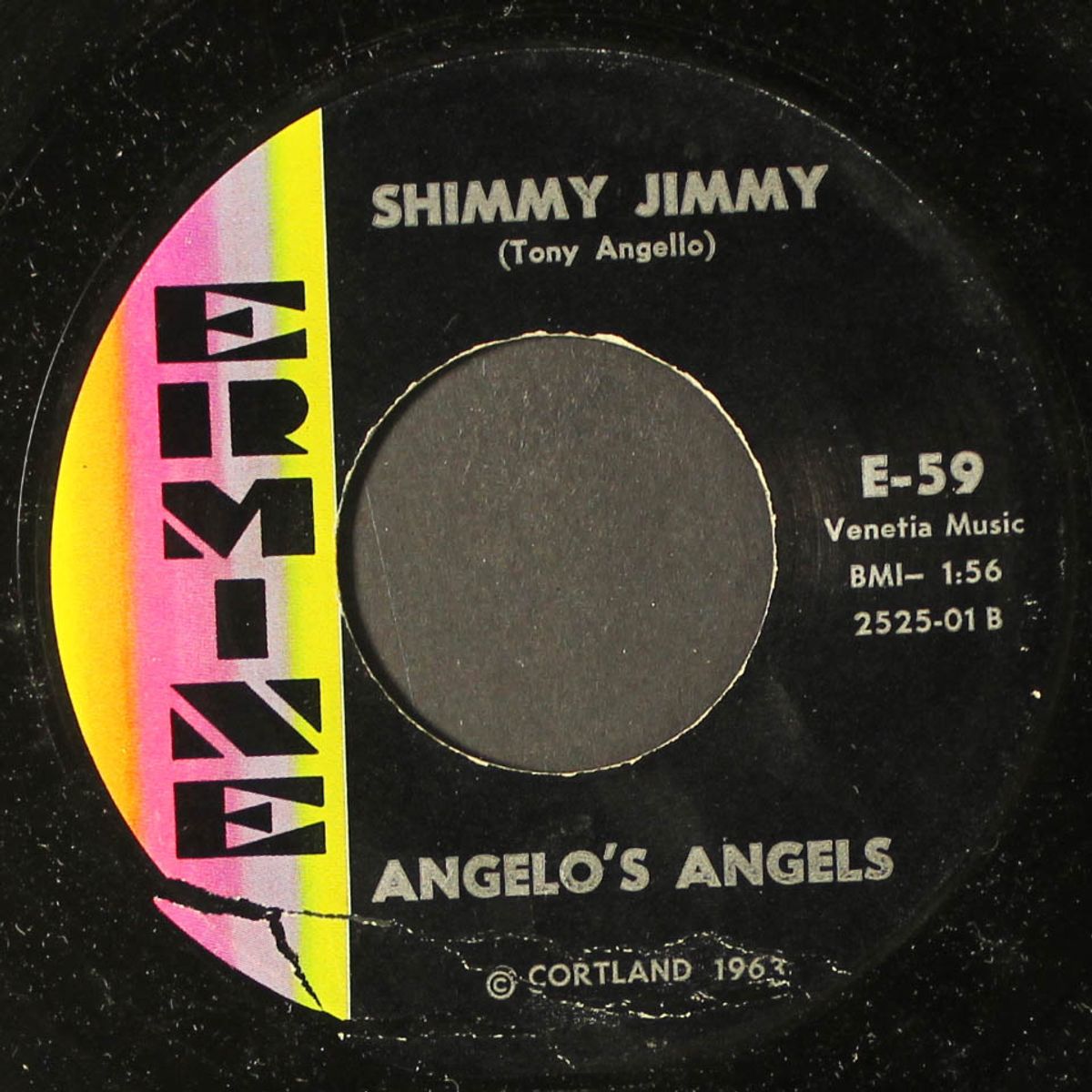 shimmy jimmy / i don't believe it by ANGELO'S ANGELS