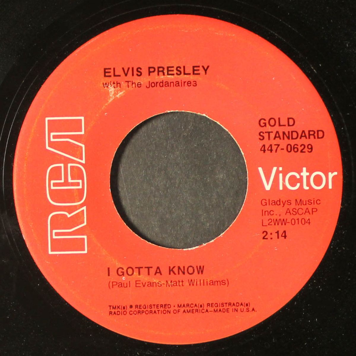 are you lonesome tonight? / i gotta know by ELVIS PRESLEY