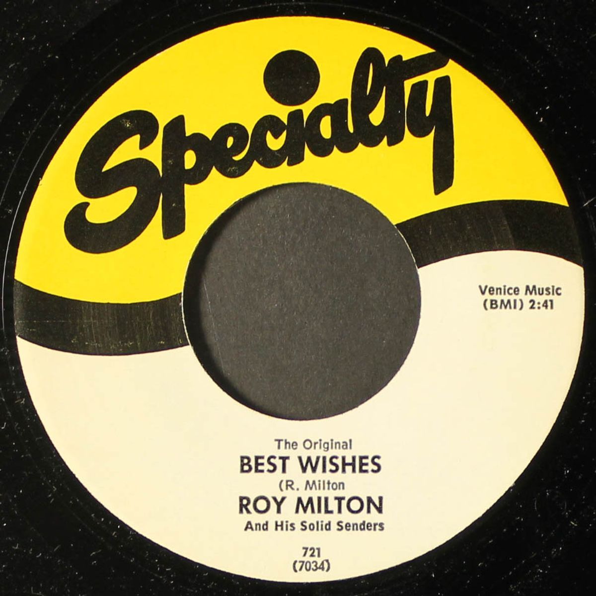 r.m. blues / best wishes by ROY MILTON