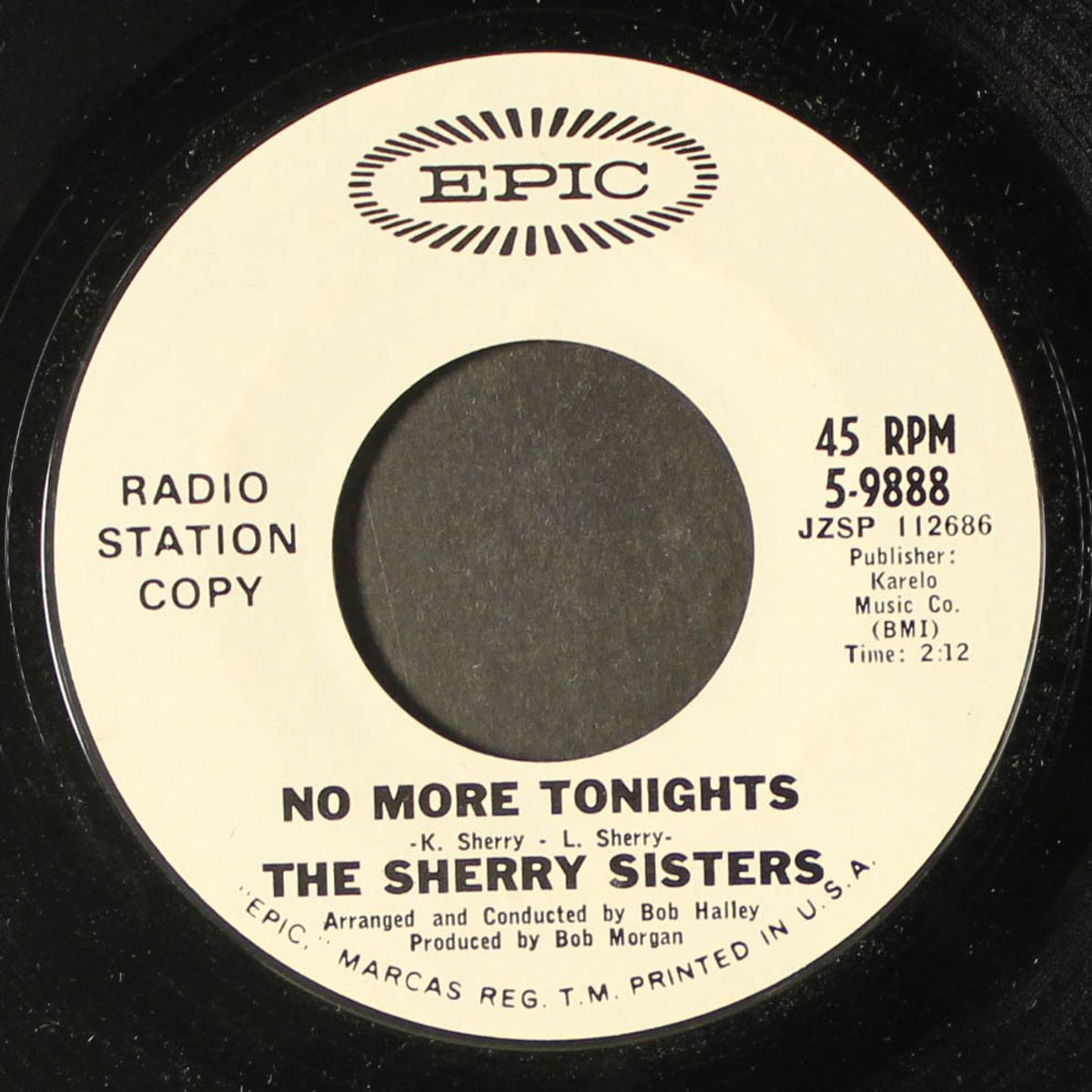 no more tonights / two flights up by SHERRY SISTERS