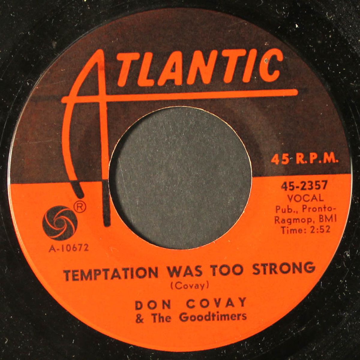 somebody's got to love you / temptation was too strong by DON COVAY