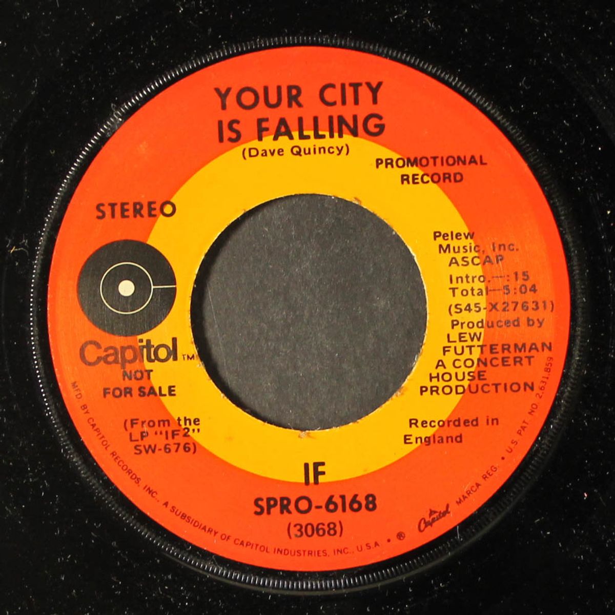 your city is falling / mono by IF