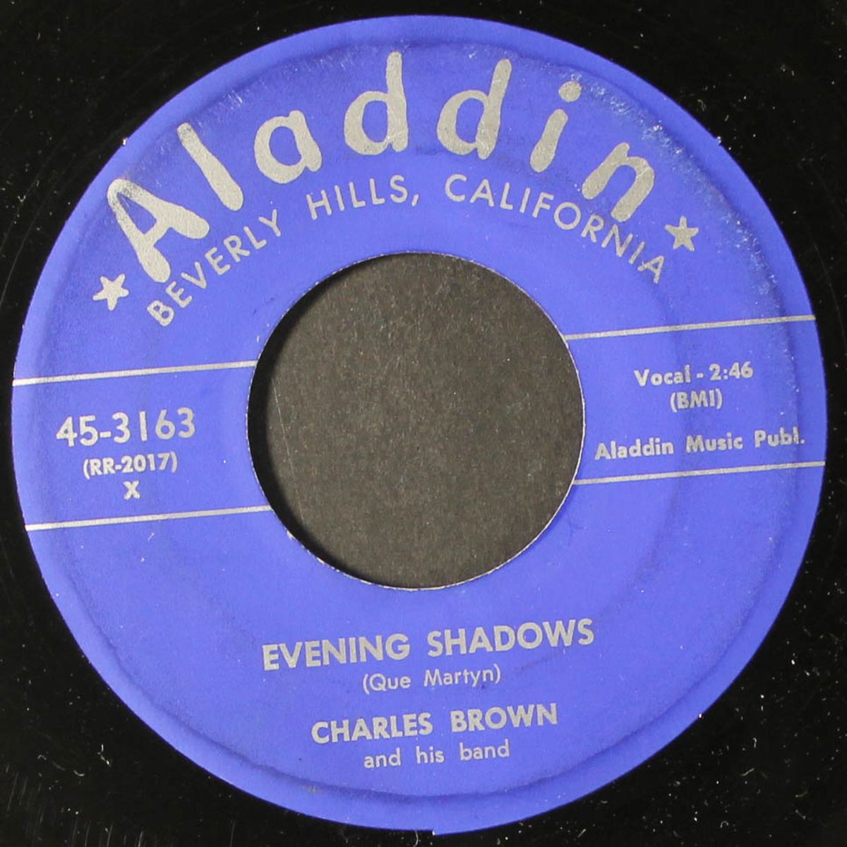 evening shadows / moonrise by CHARLES BROWN