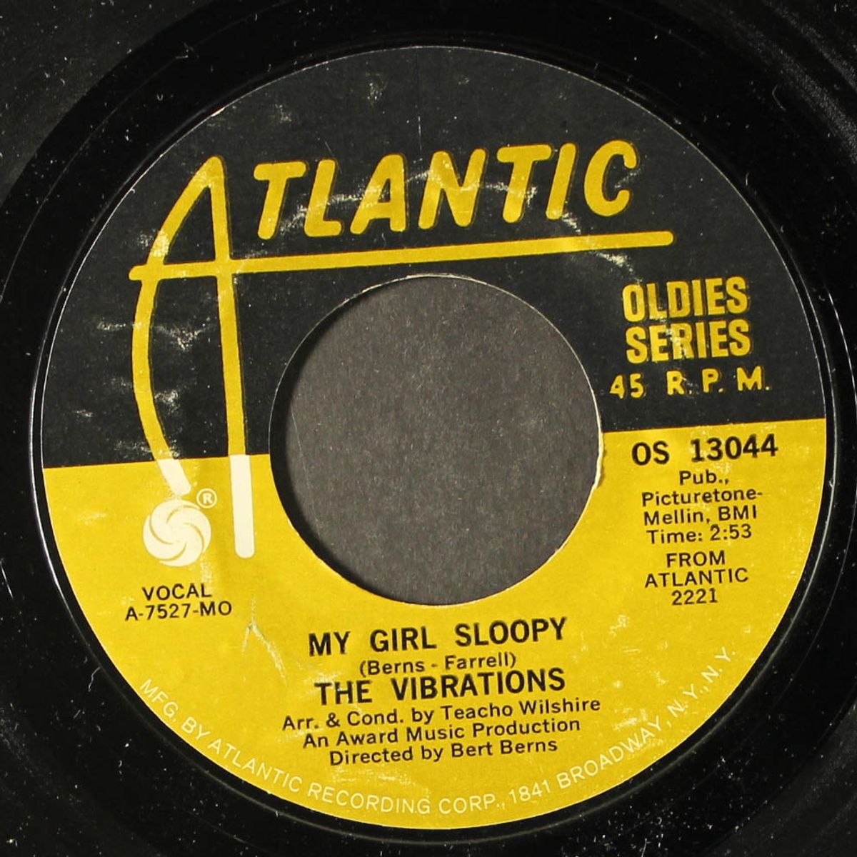 mr. lee / my girl sloopy by BOBBETTES / VIBRATIONS