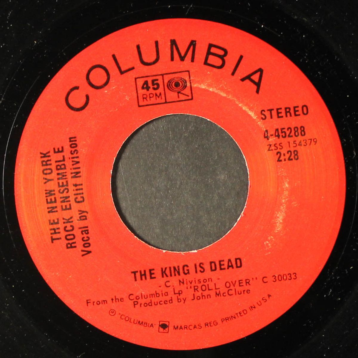 beside you / the king is dead by NEW YORK ROCK ENSEMBLE