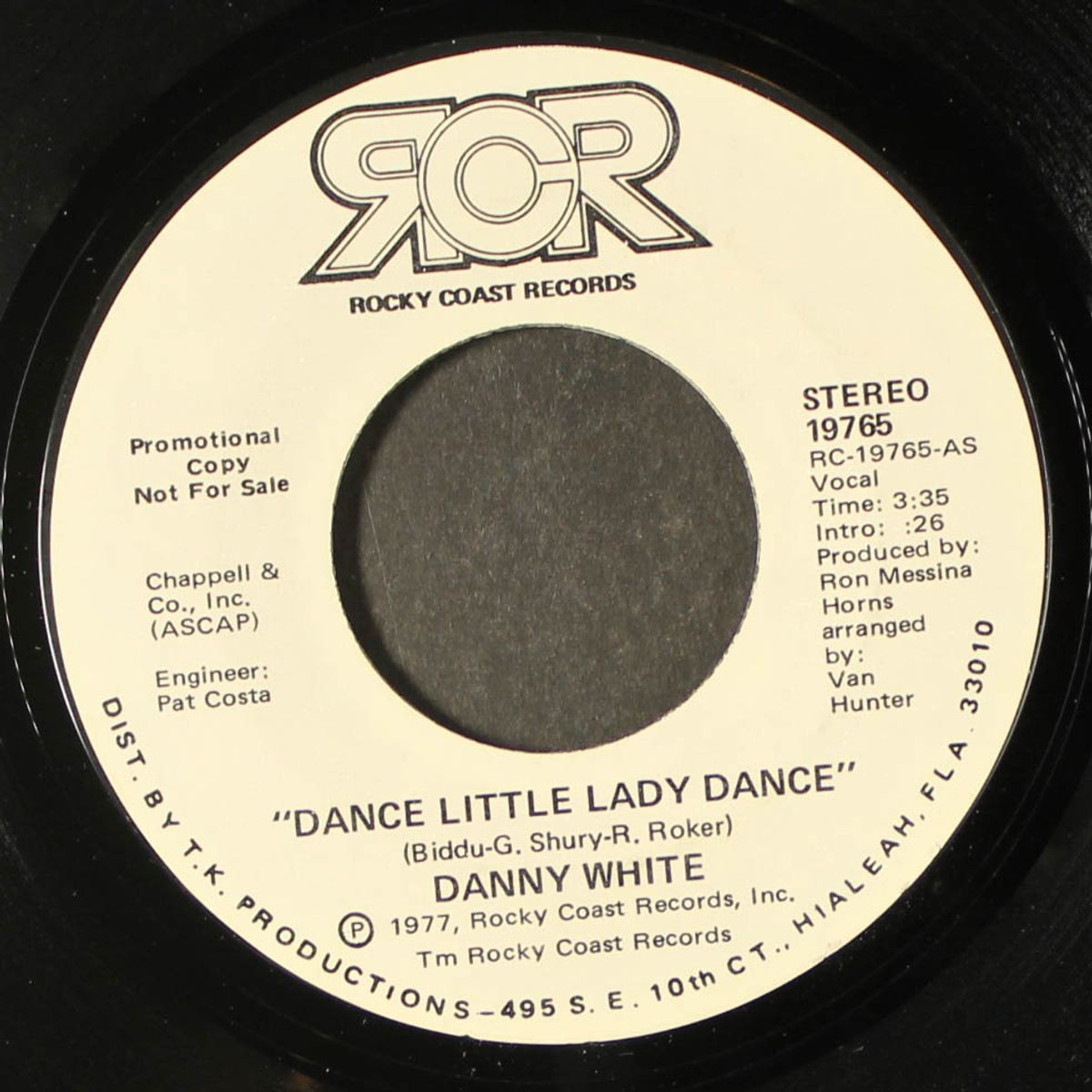 dance little lady dance / same by DANNY WHITE