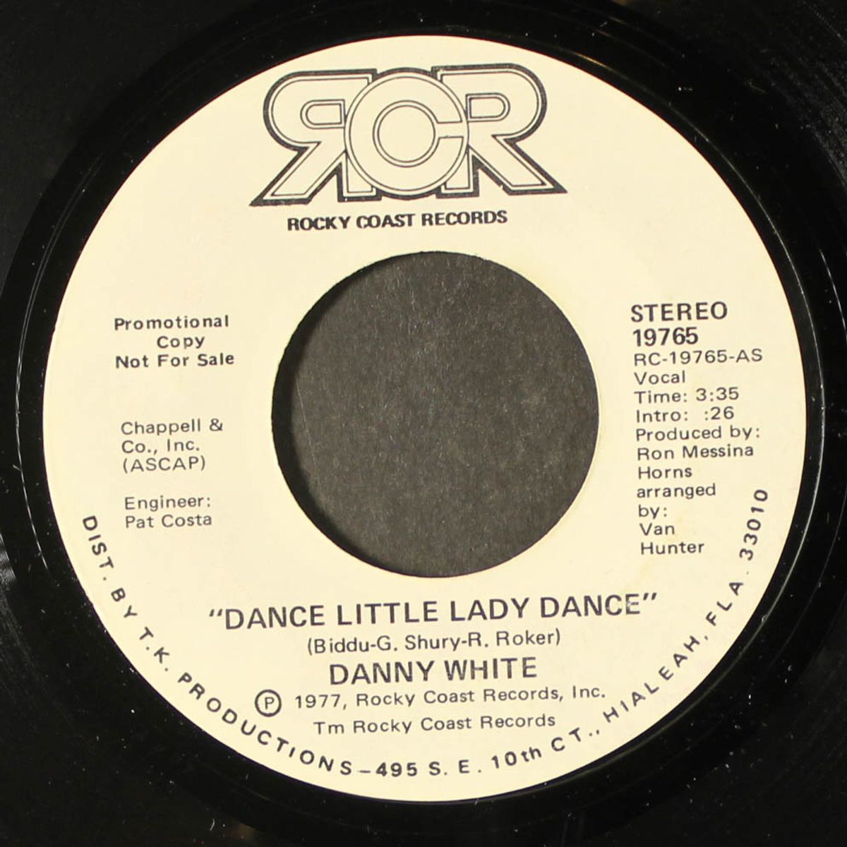 dance little lady dance / same by DANNY WHITE