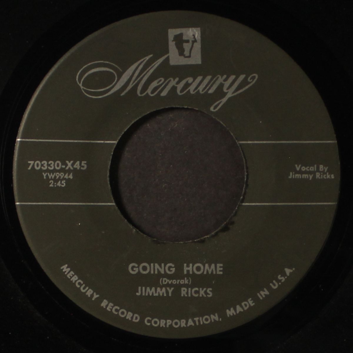 the lonesome road / going home by JIMMY RICKS & GROUP