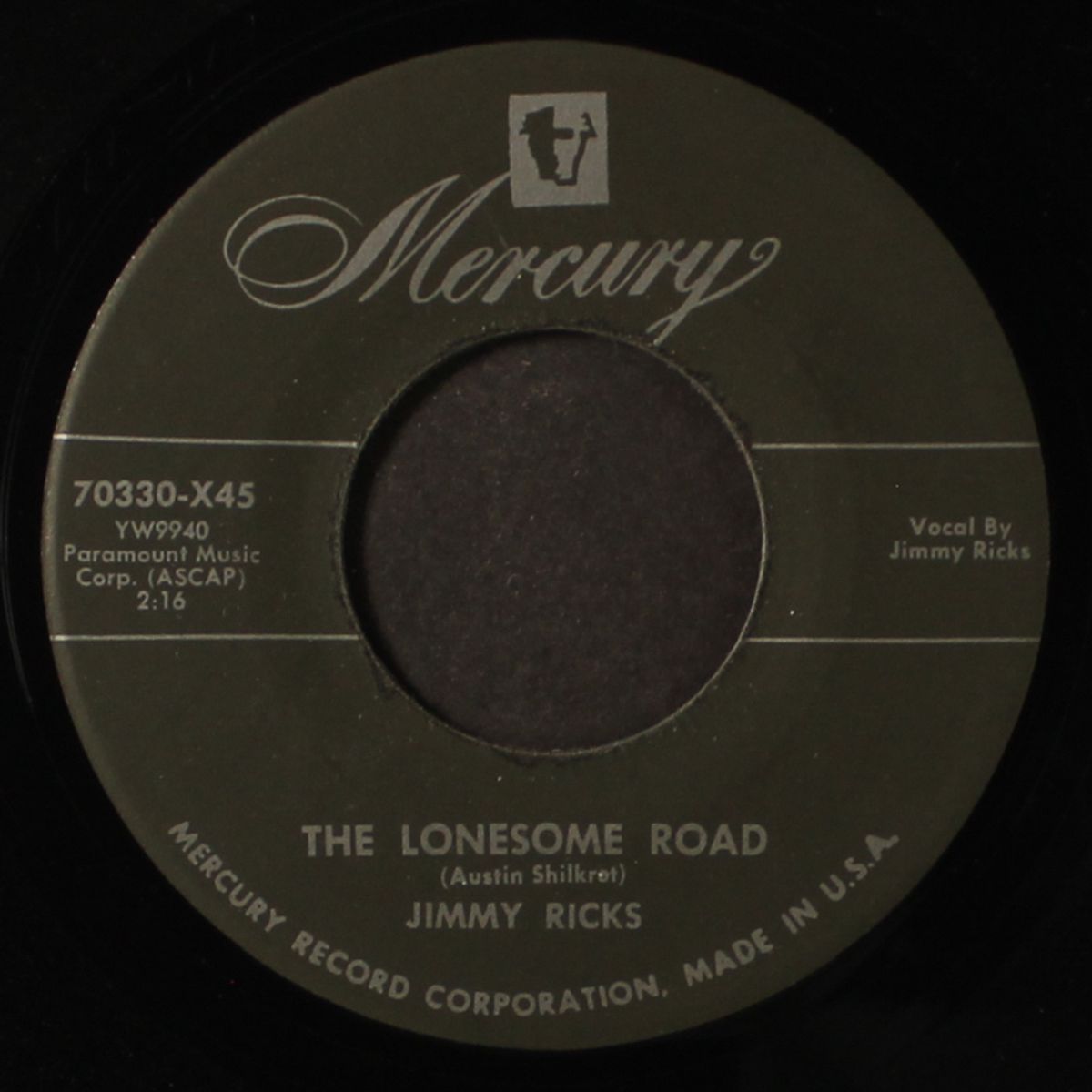 the lonesome road / going home by JIMMY RICKS & GROUP