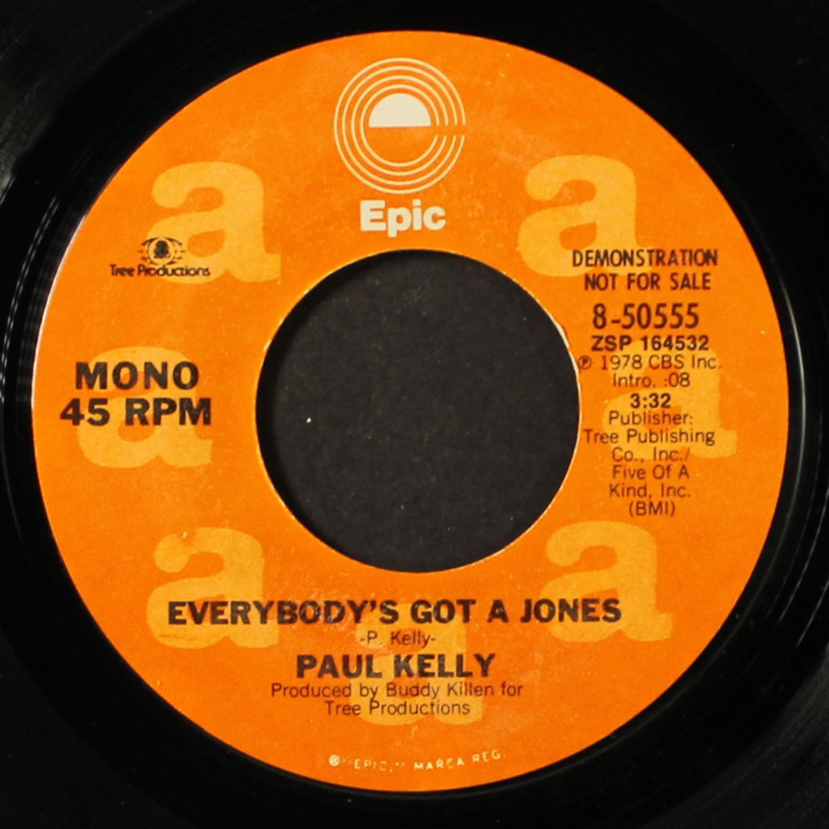 everybody's got a jones / mono by PAUL KELLY