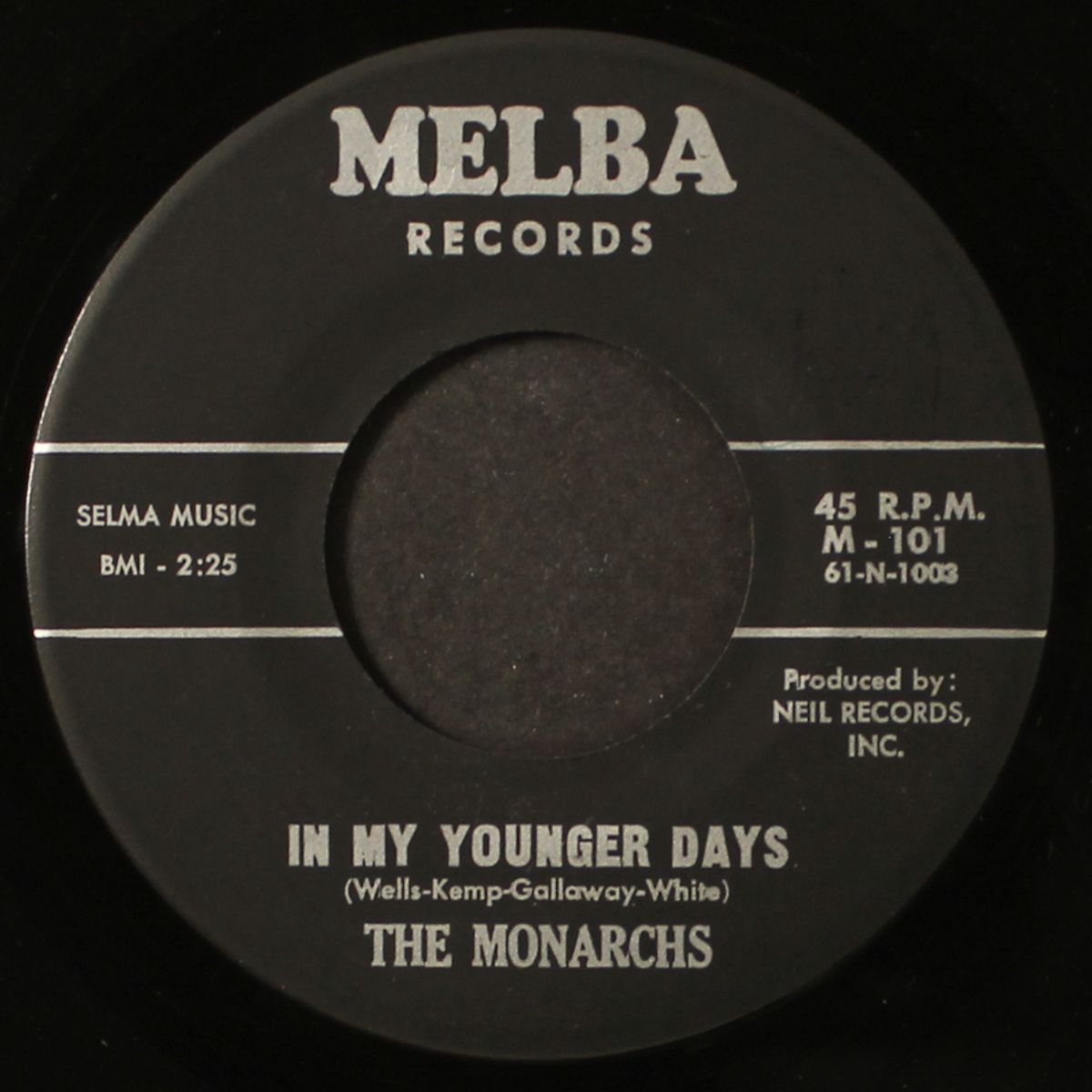 pretty little girl / in my younger days by MONARCHS
