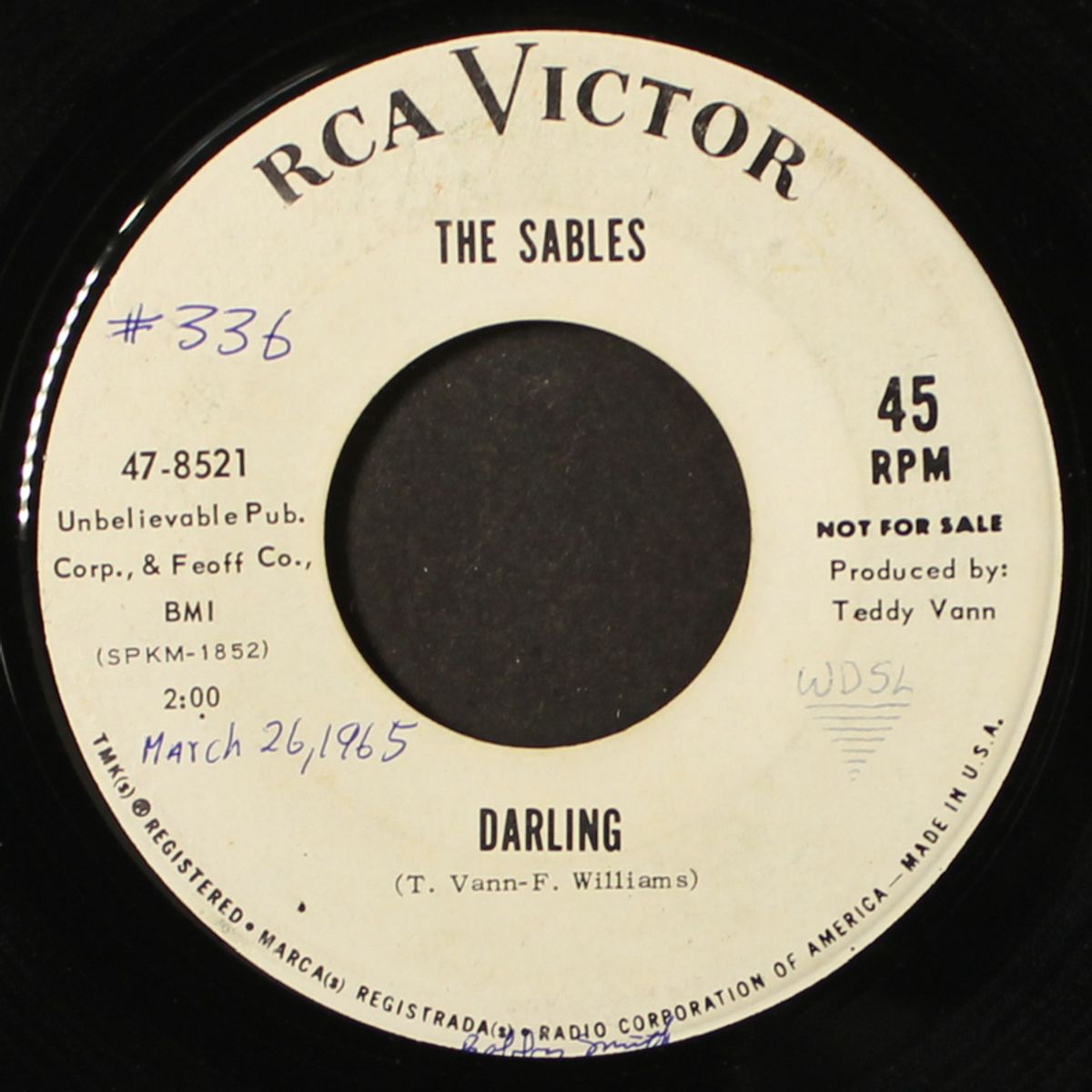 i'm on fire / darling by SABLES