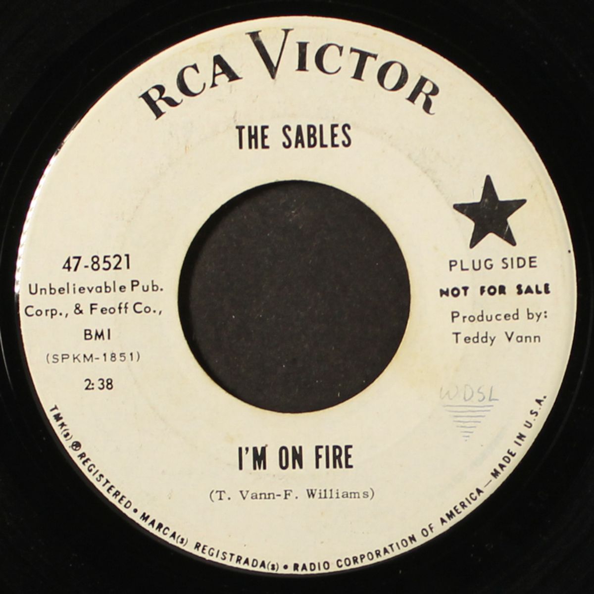 i'm on fire / darling by SABLES