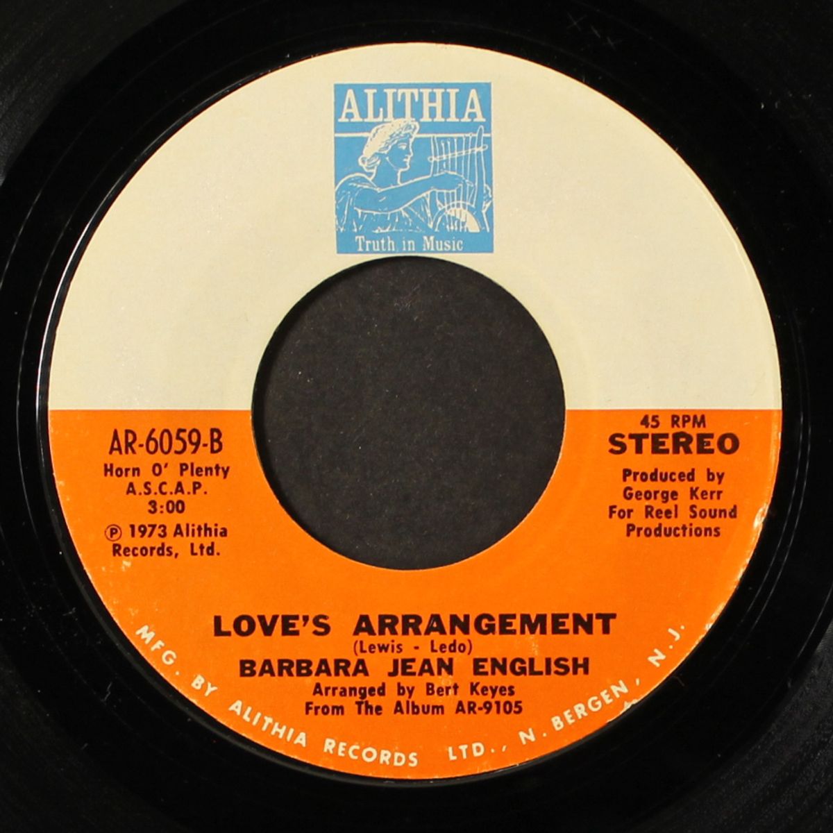 comin' or goin' / love's arrangement by BARBARA JEAN ENGLISH