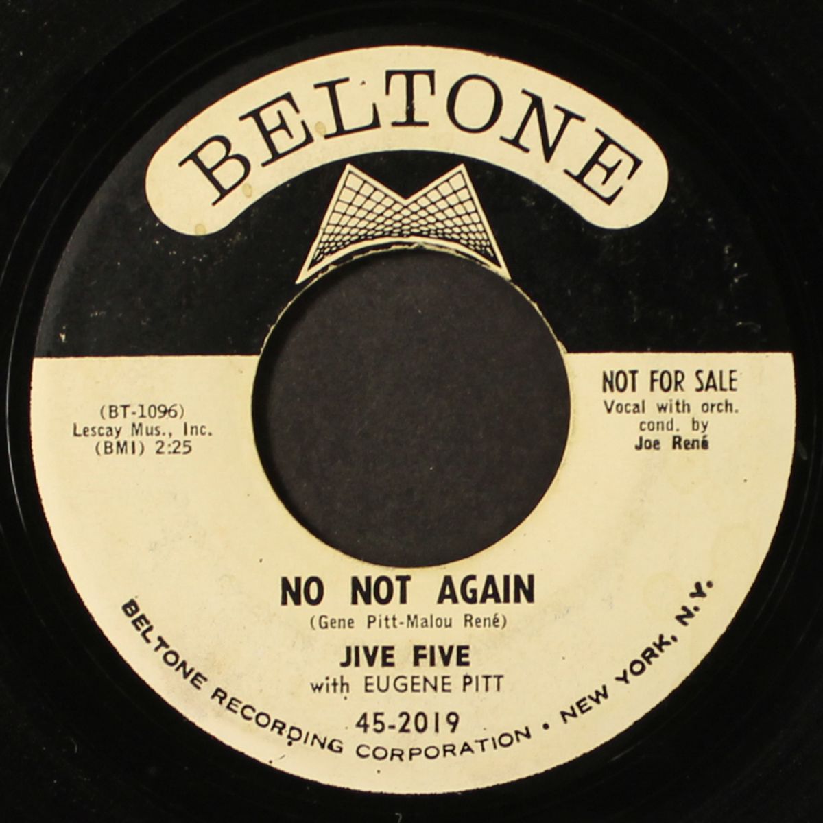 no not again / hully gully callin' me by JIVE FIVE