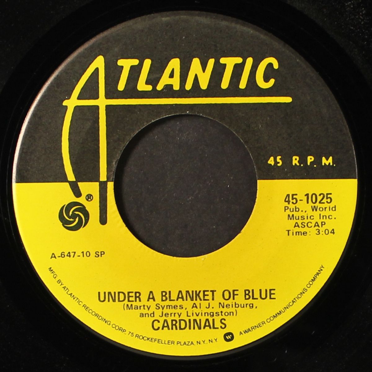 under a blanket of blue / please, baby by CARDINALS