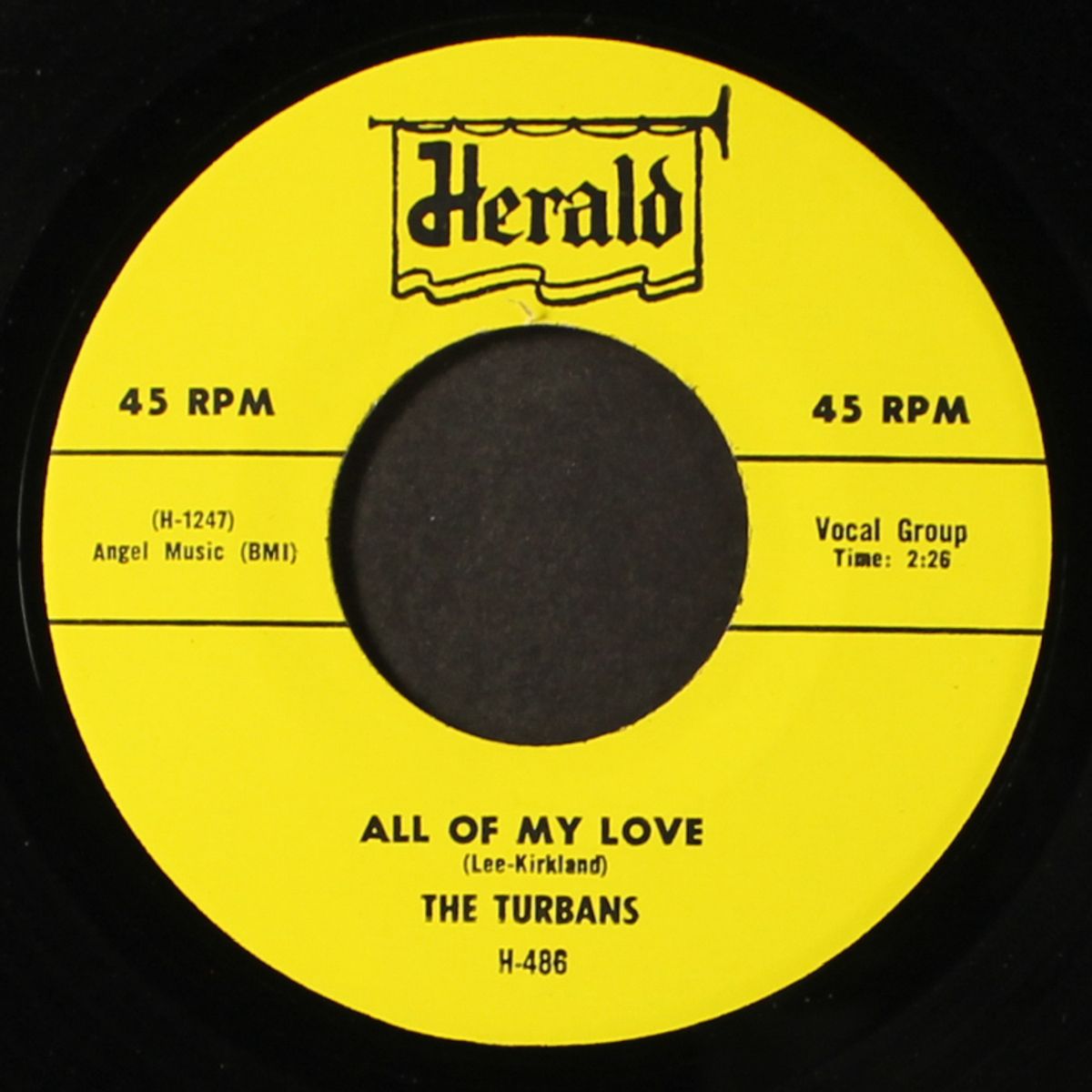 it was a nite like this / all of my love by TURBANS