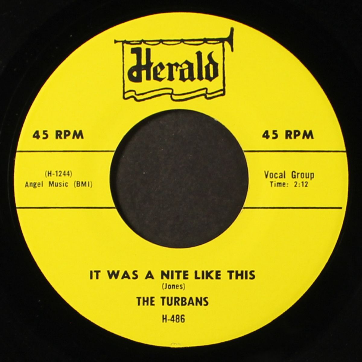 it was a nite like this / all of my love by TURBANS