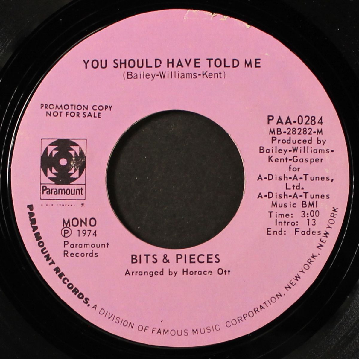you should have told me / mono by BITS & PIECES