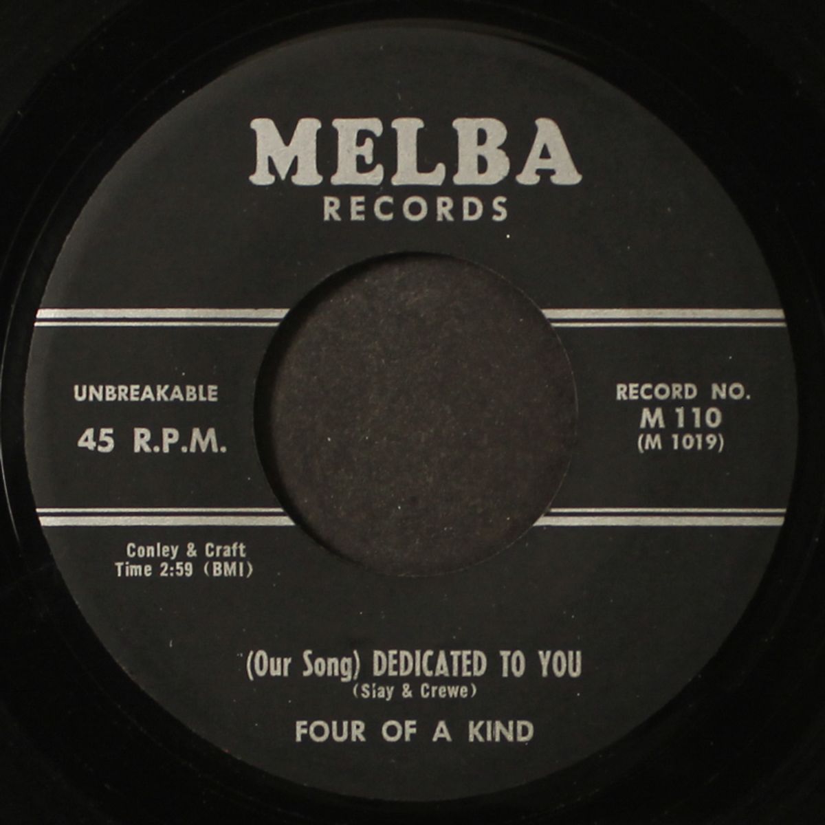 dedicated to you / hock my heart by FOUR OF A KIND