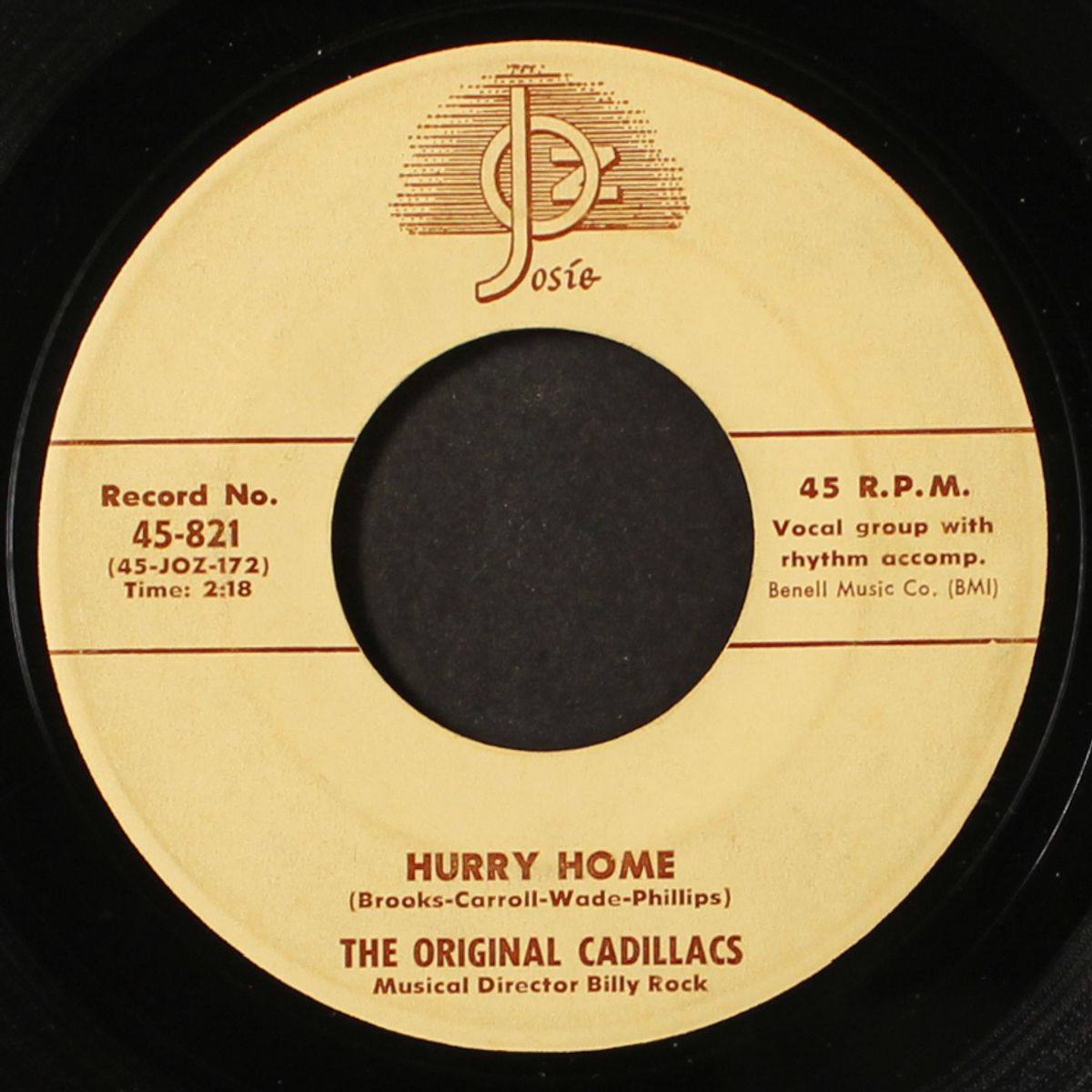 lucy / hurry home by CADILLACS