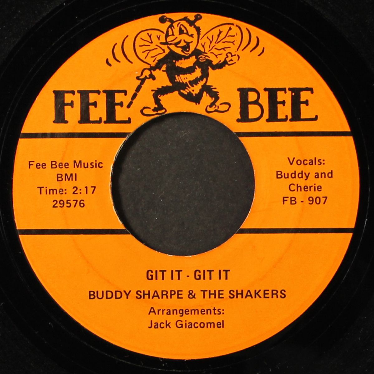 git it - git it / one more chance by BUDDY SHARPE & SHAKERS