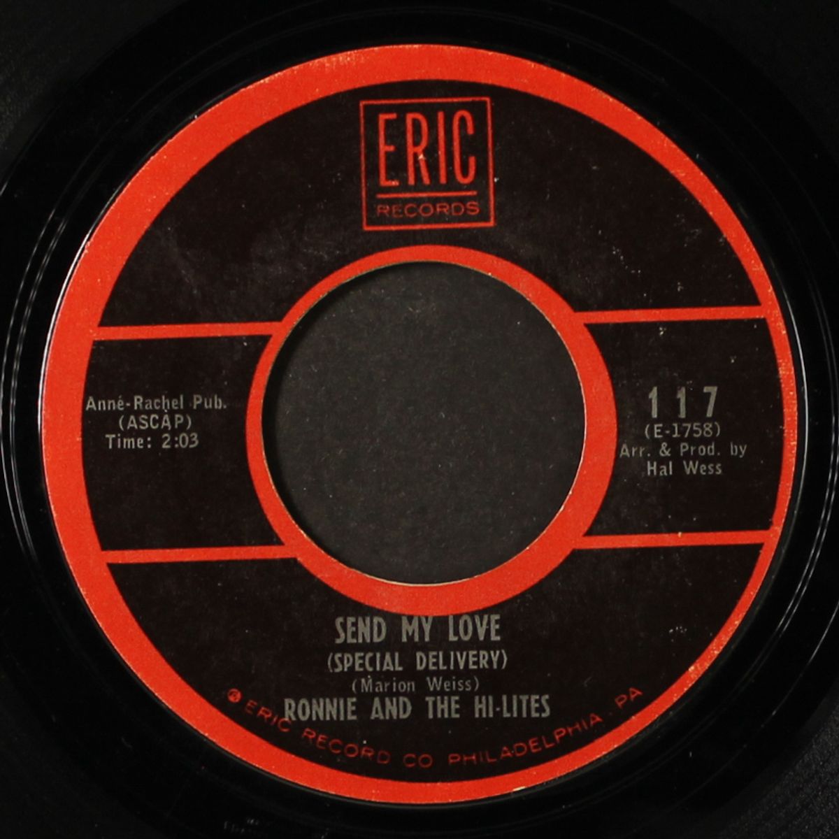 i wish that we were married / send my love (special delivery) by RONNIE & HI-LITES