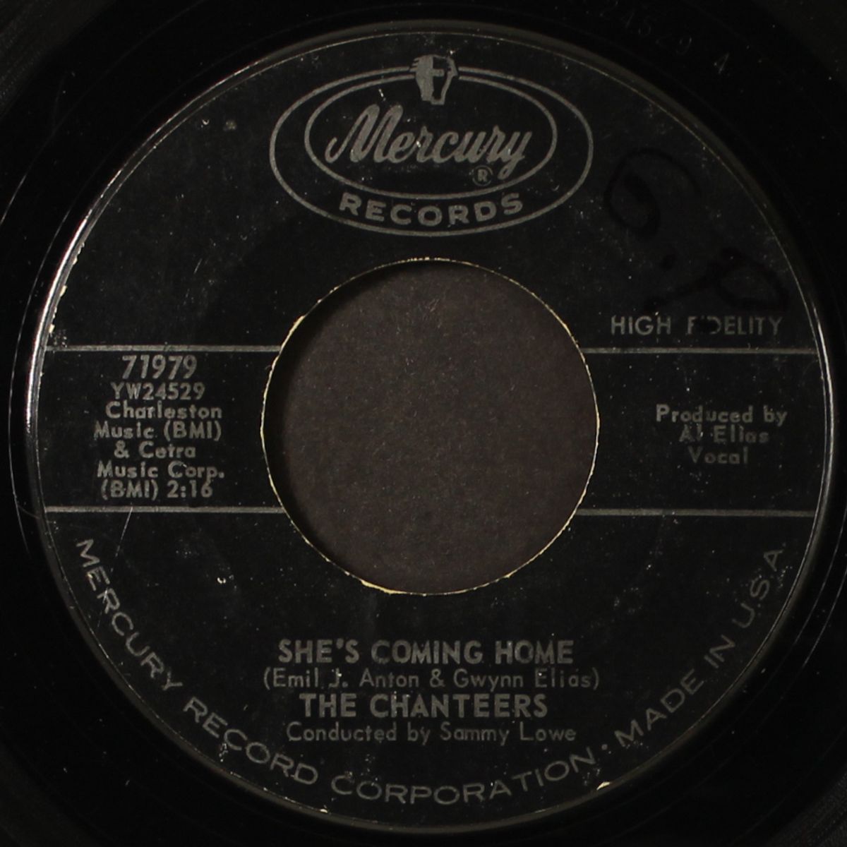 she's coming home / mr. zebra by CHANTEERS