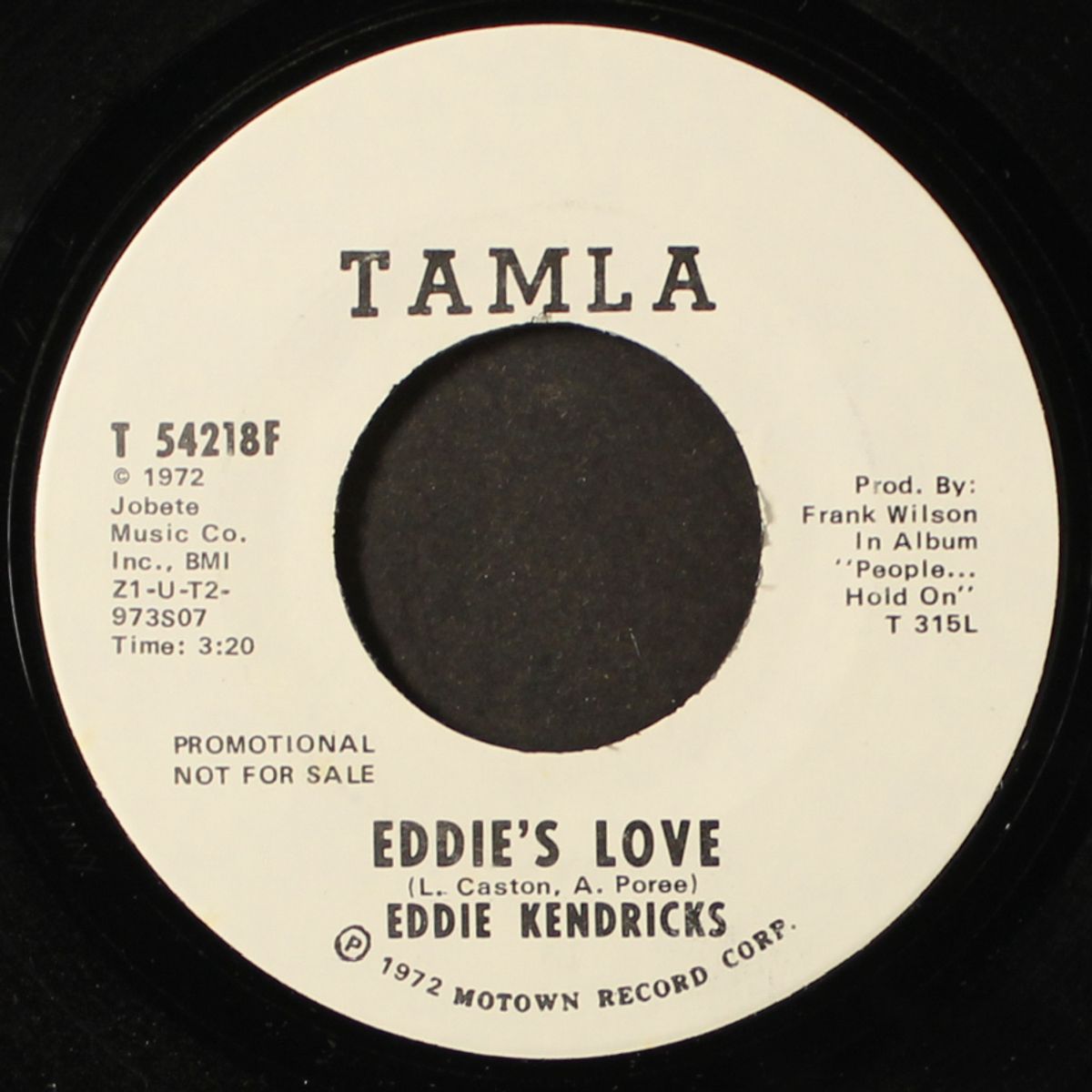 eddie's love / same by EDDIE KENDRICKS