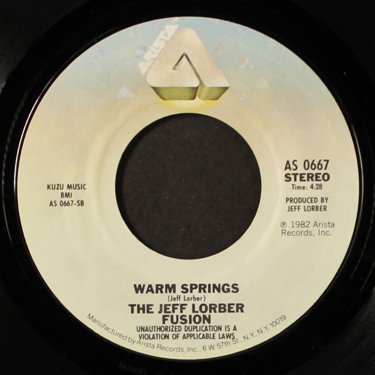 it's a fact / warm springs by JEFF LORBER FUSION