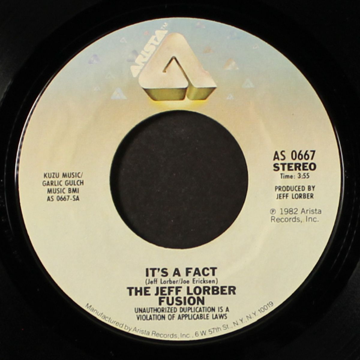 it's a fact / warm springs by JEFF LORBER FUSION