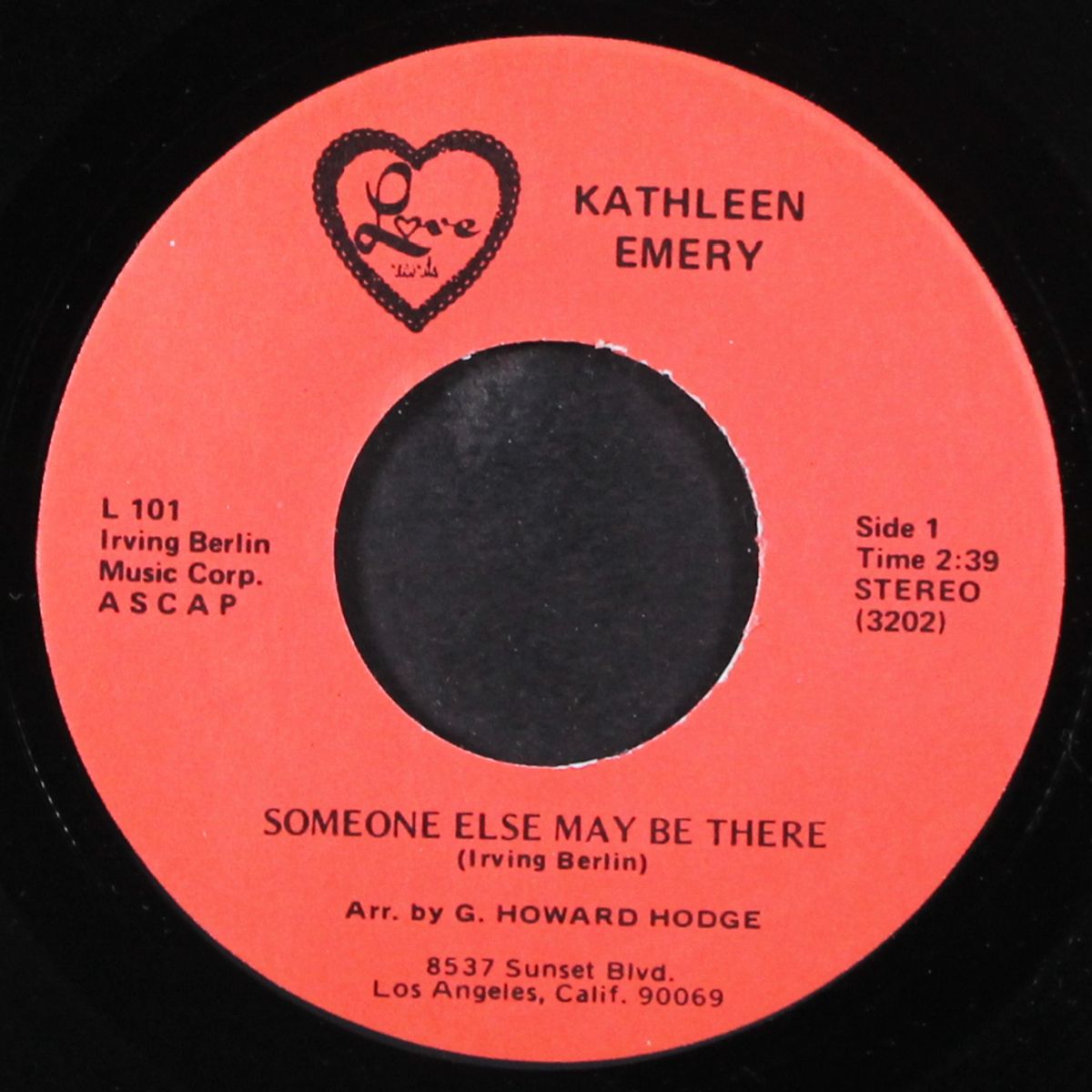 world of love / someone else may be there by KATHLEEN EMERY