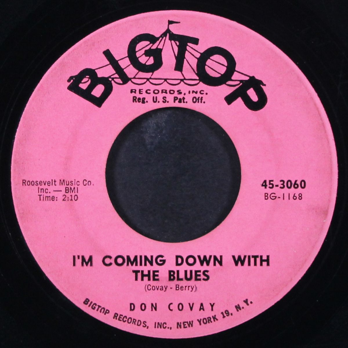 i'm coming down with the blues by DON COVAY