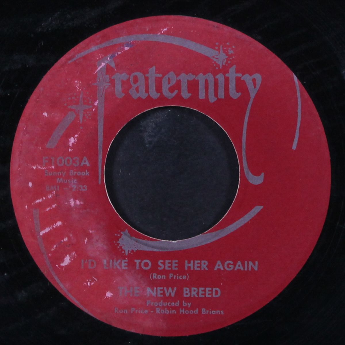 high society girl / i'd like to see her again by NEW BREED