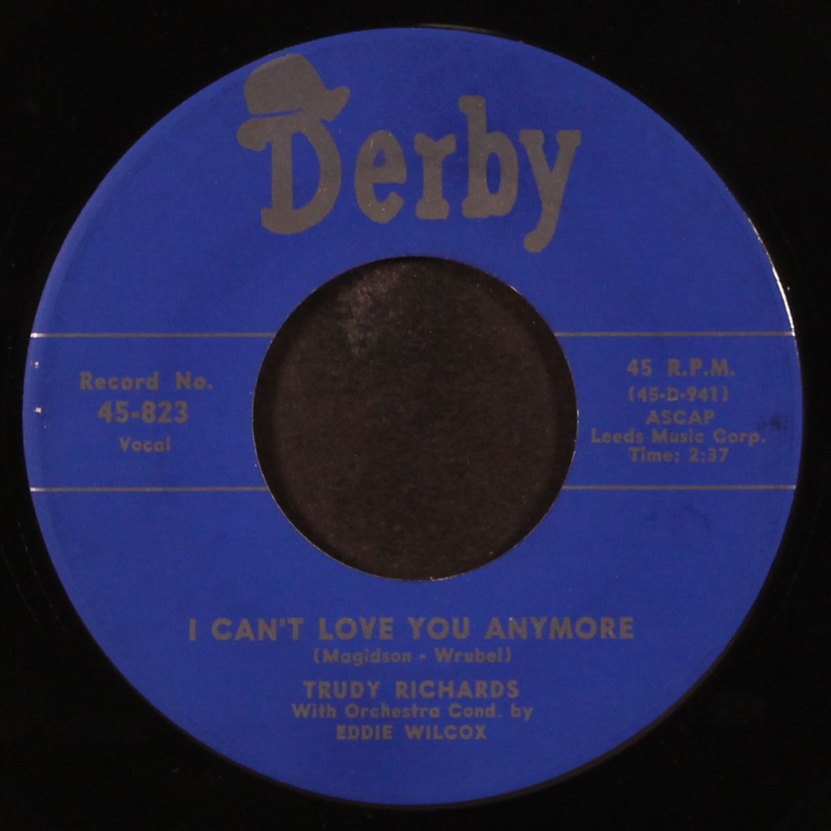 the breeze / i can't love you anymore by TRUDY RICHARDS