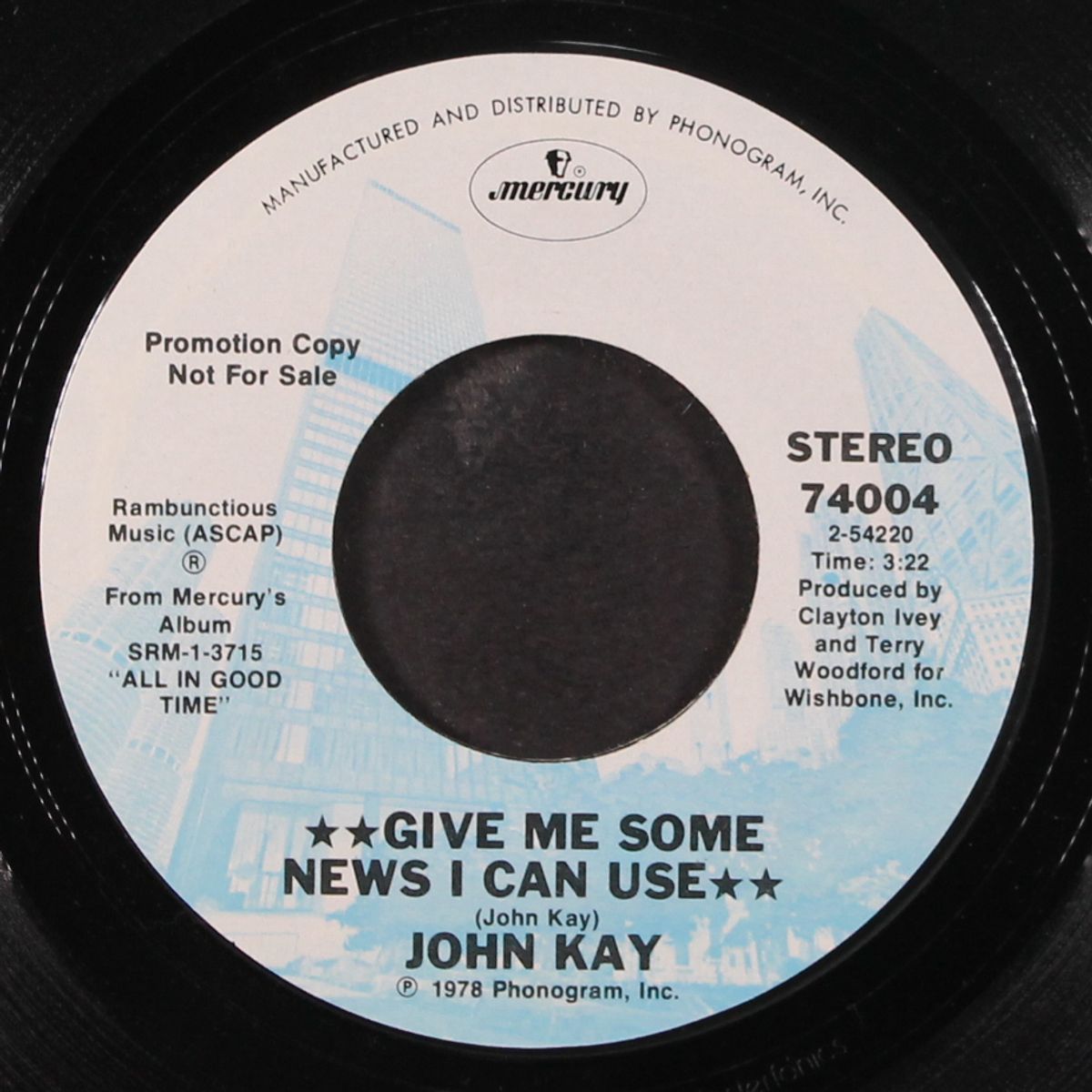 give me some news i can use / same by JOHN KAY